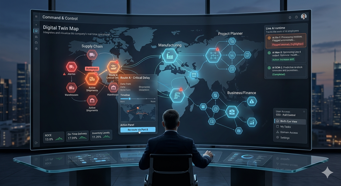 Perfecto Command and Control interface